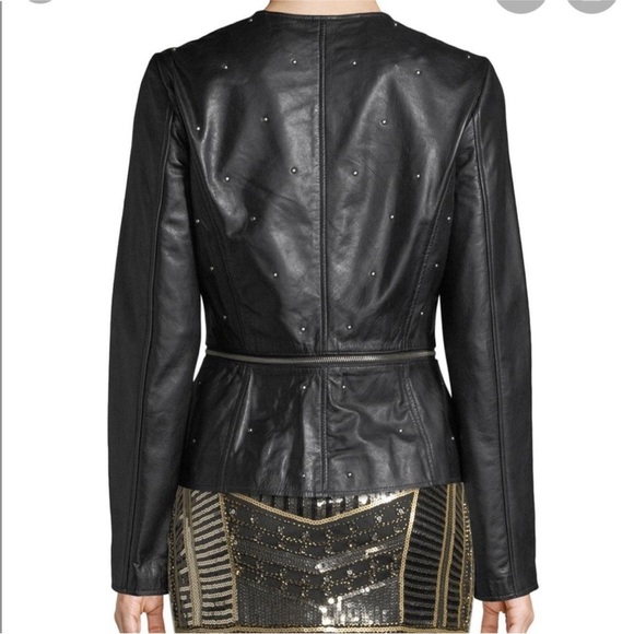 Lamarque Black Leather Jacket. Size S. - Picture 2 of 15